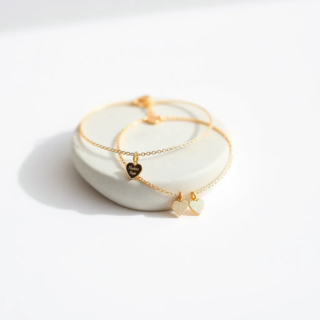COEUR A COEUR - Duo de Bracelets Mère-Fille