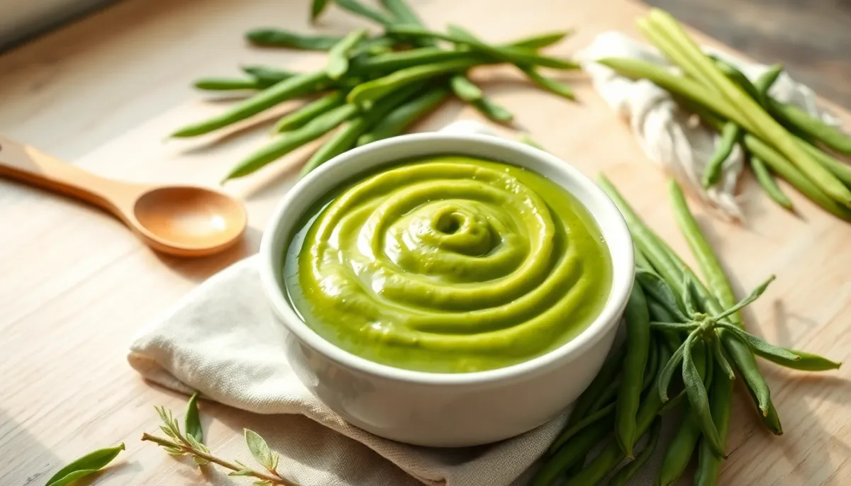 Purée de haricots verts pour bébé : recette simple dès 4 mois et variantes