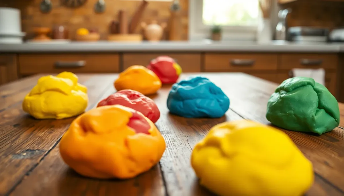 Pâte à modeler comestible maison : la recette sûre en 5 minutes