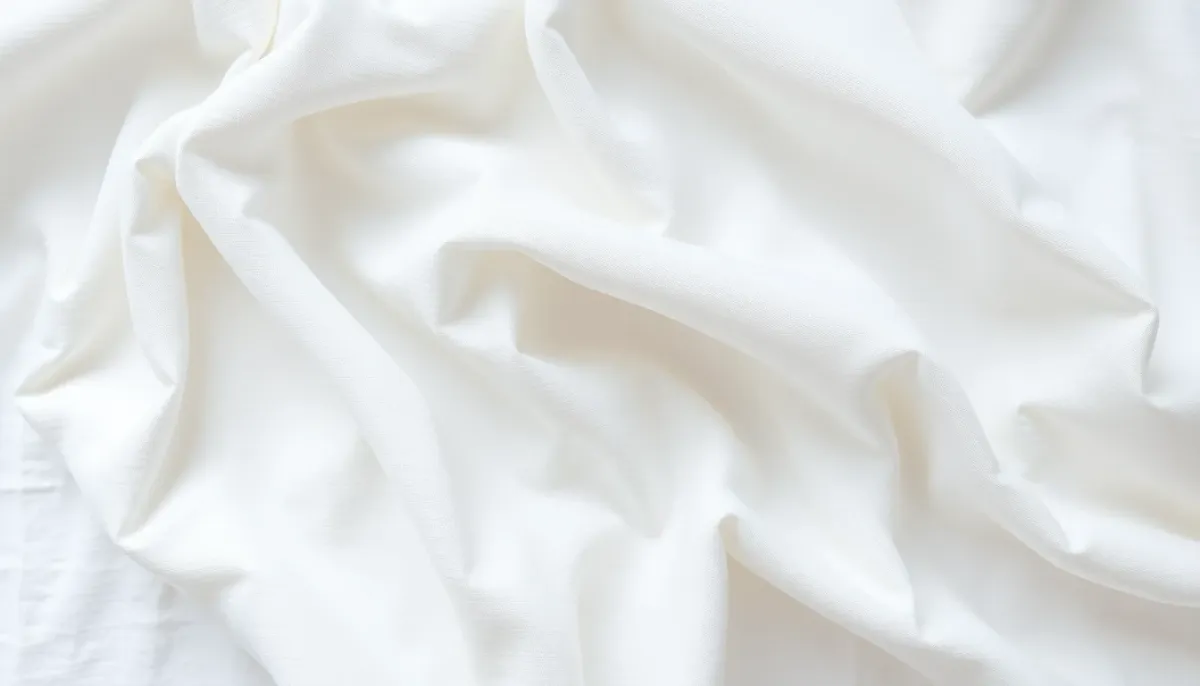 Détail des différentes matières estivales pour gigoteuse : gaze, mousseline, jersey fin et coton