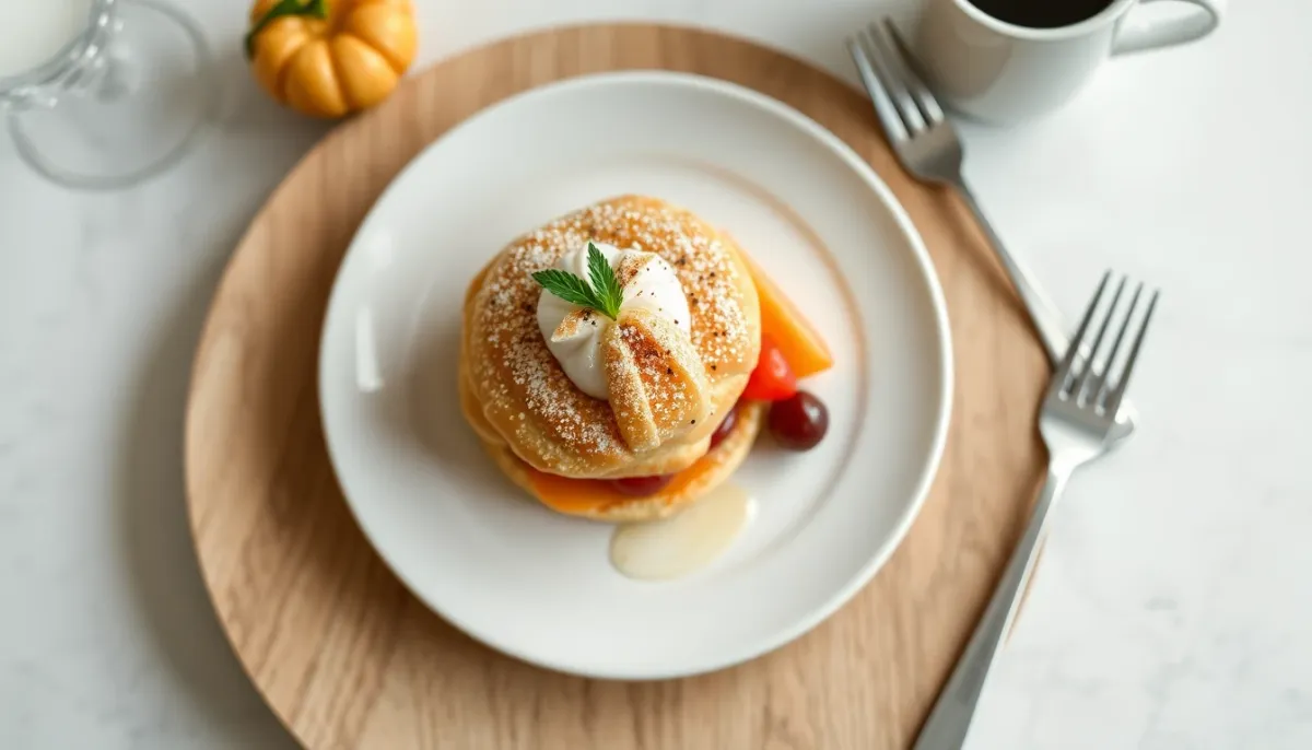 Portion de Paris-Brest sur assiette montrant la taille de consommation recommandée